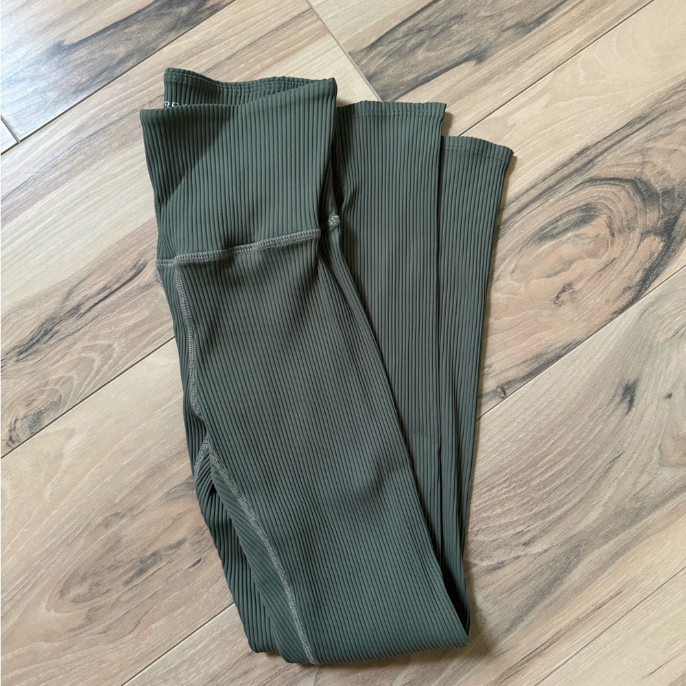 Carbon38 ribbed 7/8 leggings